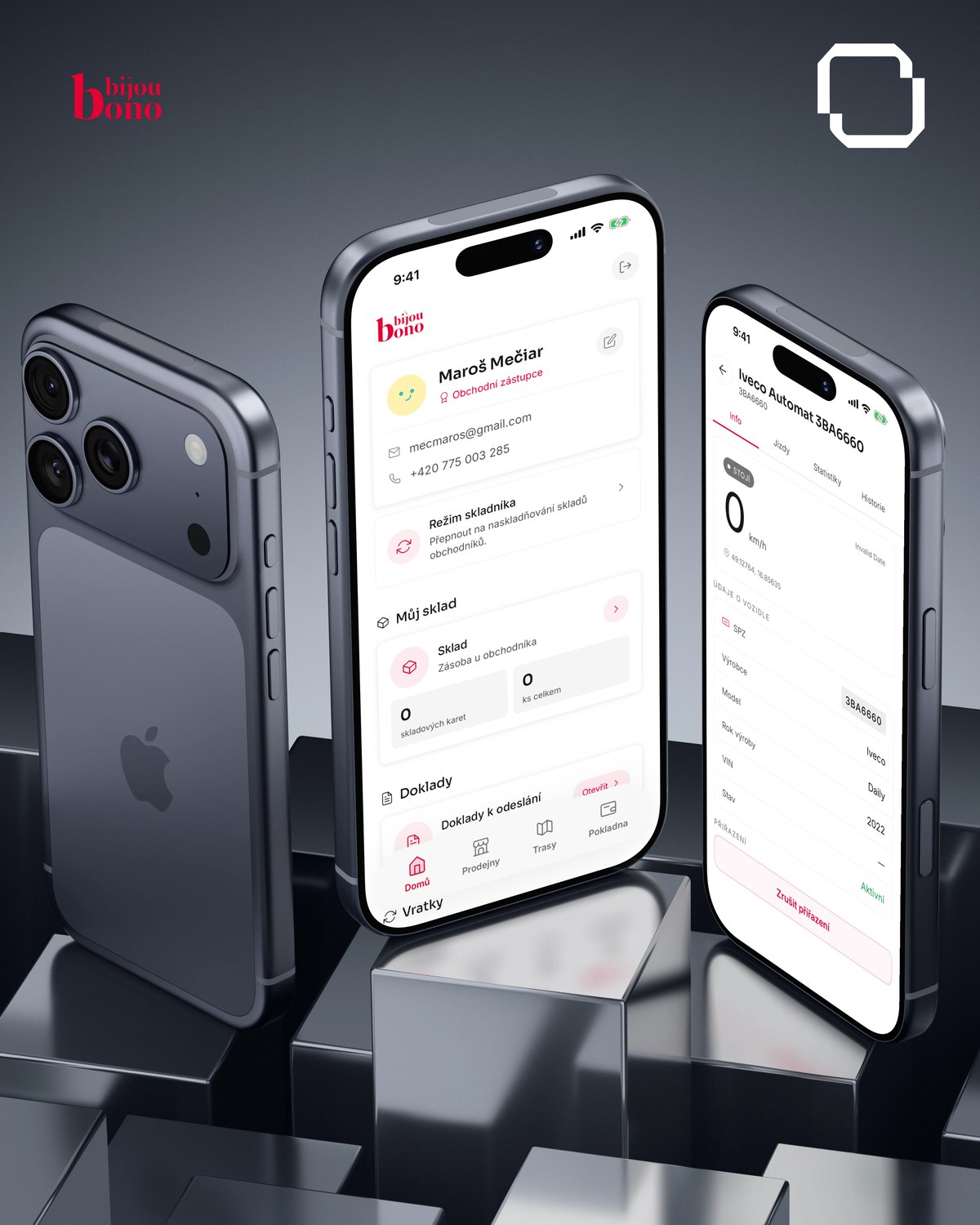 Bono Bijou - Velkoobchodní e-shop s bižuterií a mobilní aplikace